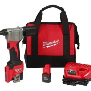 Remachadora M12 3/16 2550-22 Milwaukee